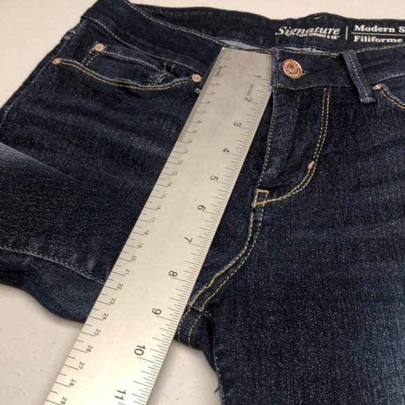 LIKE NEW LEVI SIGNATURE MODERN SKINNY JEANS 6/28x30 ⭐ - Picture 9 of 12